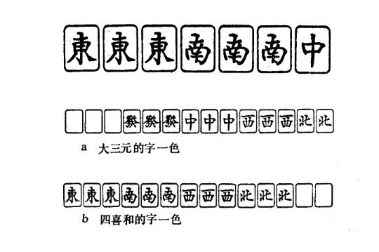 麻将字一色